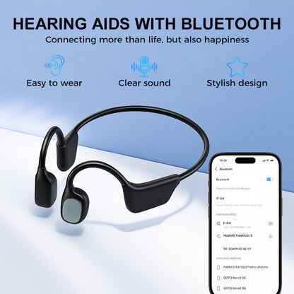 🌎Ends Today: 83% OFF!⏰👂Revitalize your ears again💖 💥 LIMITED TIME OFFER!🔥Advanced Bone Conduction Smart Hearing Headphones