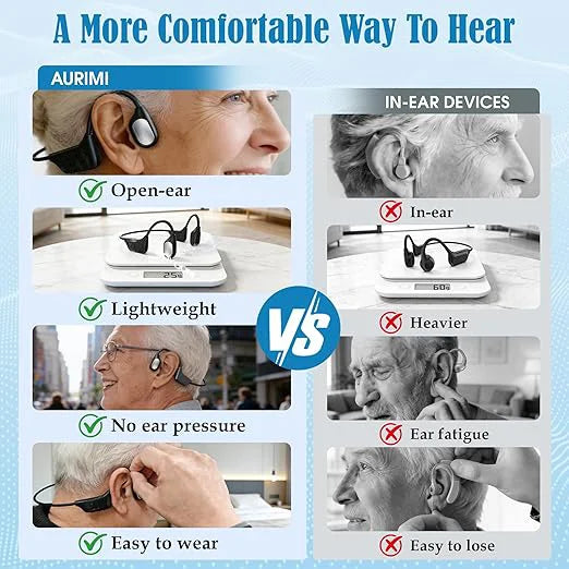 🌎Ends Today: 83% OFF!⏰👂Revitalize your ears again💖 💥 LIMITED TIME OFFER!🔥Advanced Bone Conduction Smart Hearing Headphones