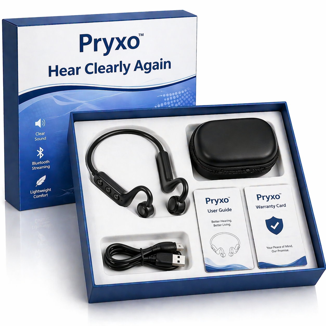 🌎Ends Today: 83% OFF!⏰👂Revitalize your ears again💖 💥 LIMITED TIME OFFER!🔥Advanced Bone Conduction Smart Hearing Headphones